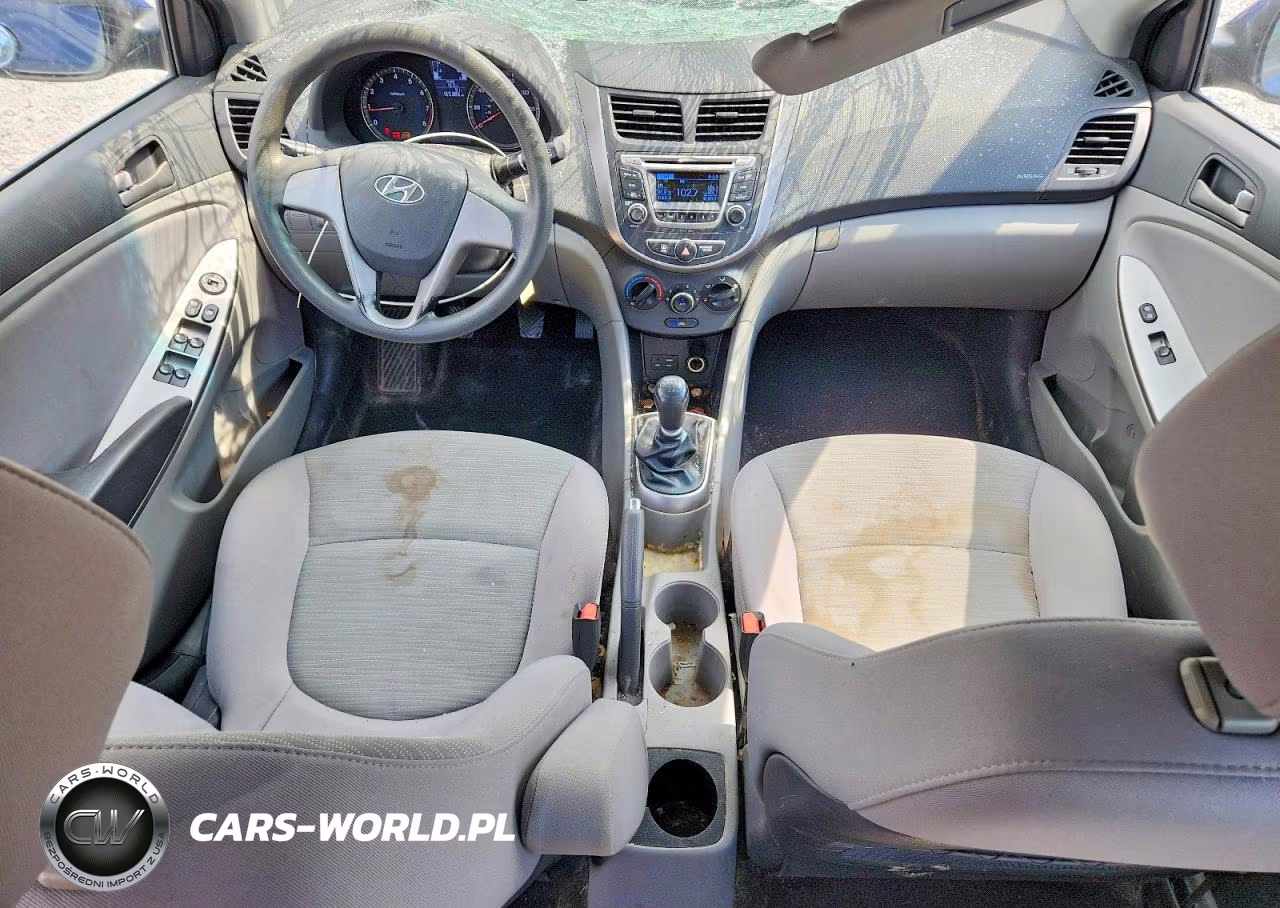 2017 Hyundai Accent Se VIN:KMHCT4AE1HU276726 - 8