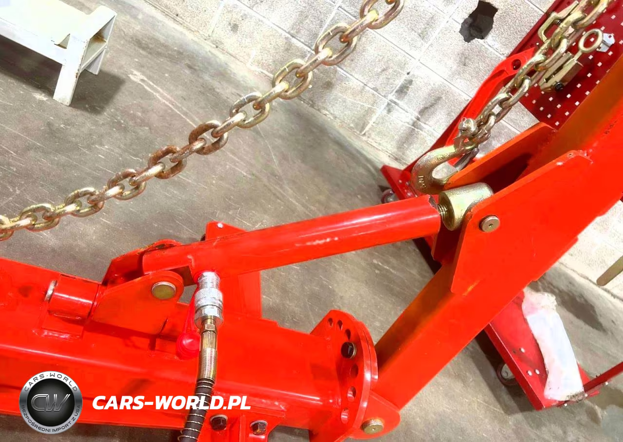 2026 Portable 2 Clamp Frame Puller Frame Straightener + Air Jack + Pull Back Hydraulic Ram VIN:38911466 - 3
