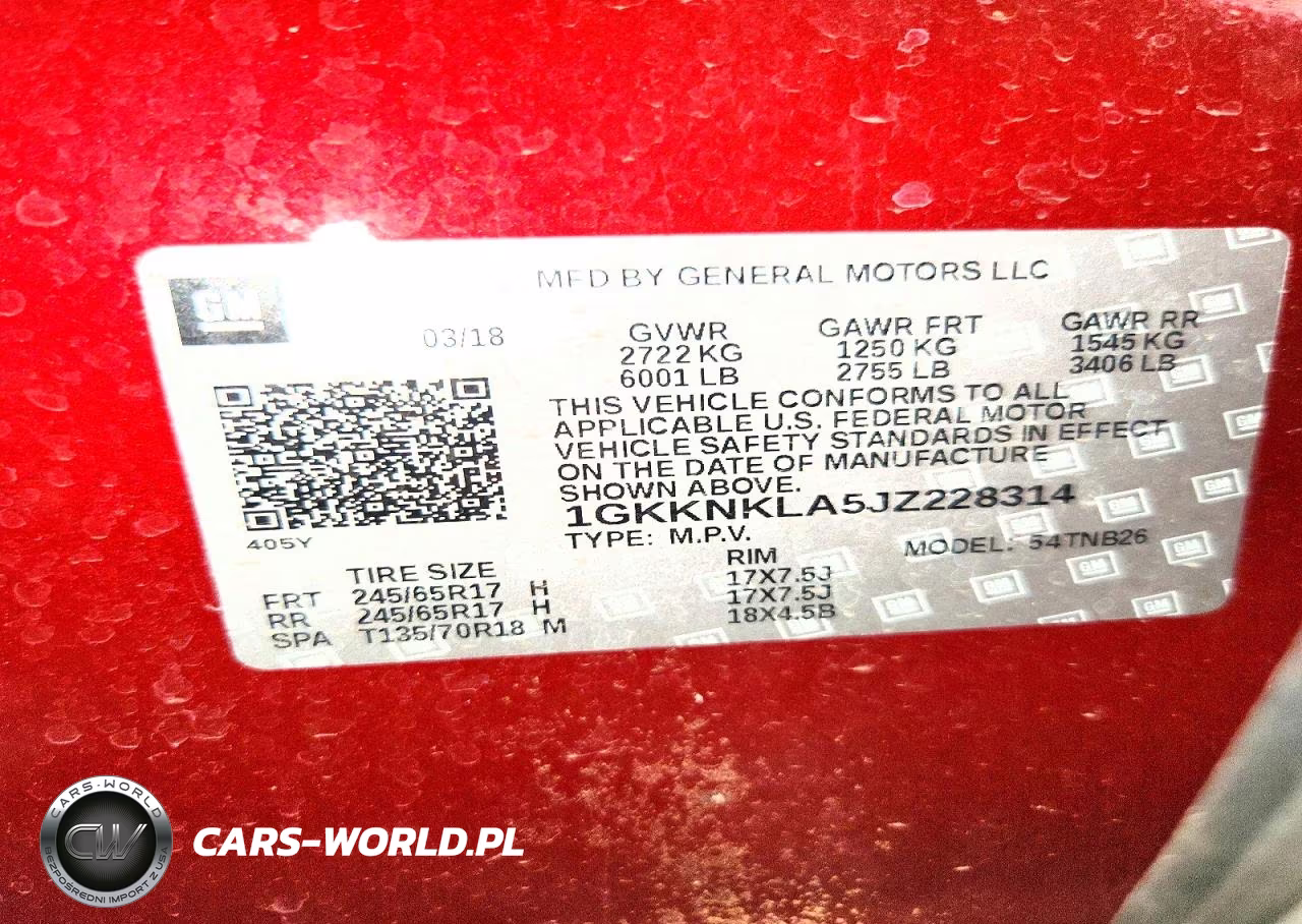2018 GMC Acadia Sle VIN:1GKKNKLA5JZ228314 - 14