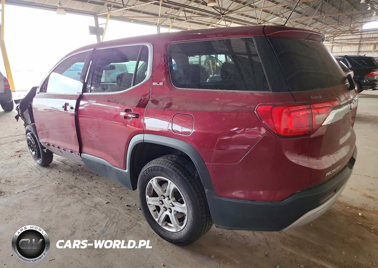 2018 GMC Acadia Sle VIN:1GKKNKLA5JZ228314 - 2
