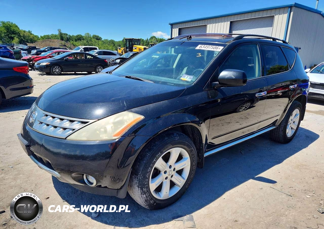 2007 Nissan Murano S VIN:JN8AZ08W47W635673 - 1