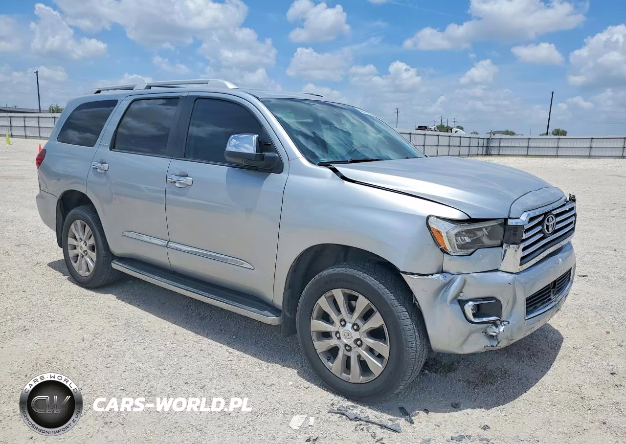 2020 Toyota Sequoia Platinum VIN:5TDDY5G18LS175135 - 4