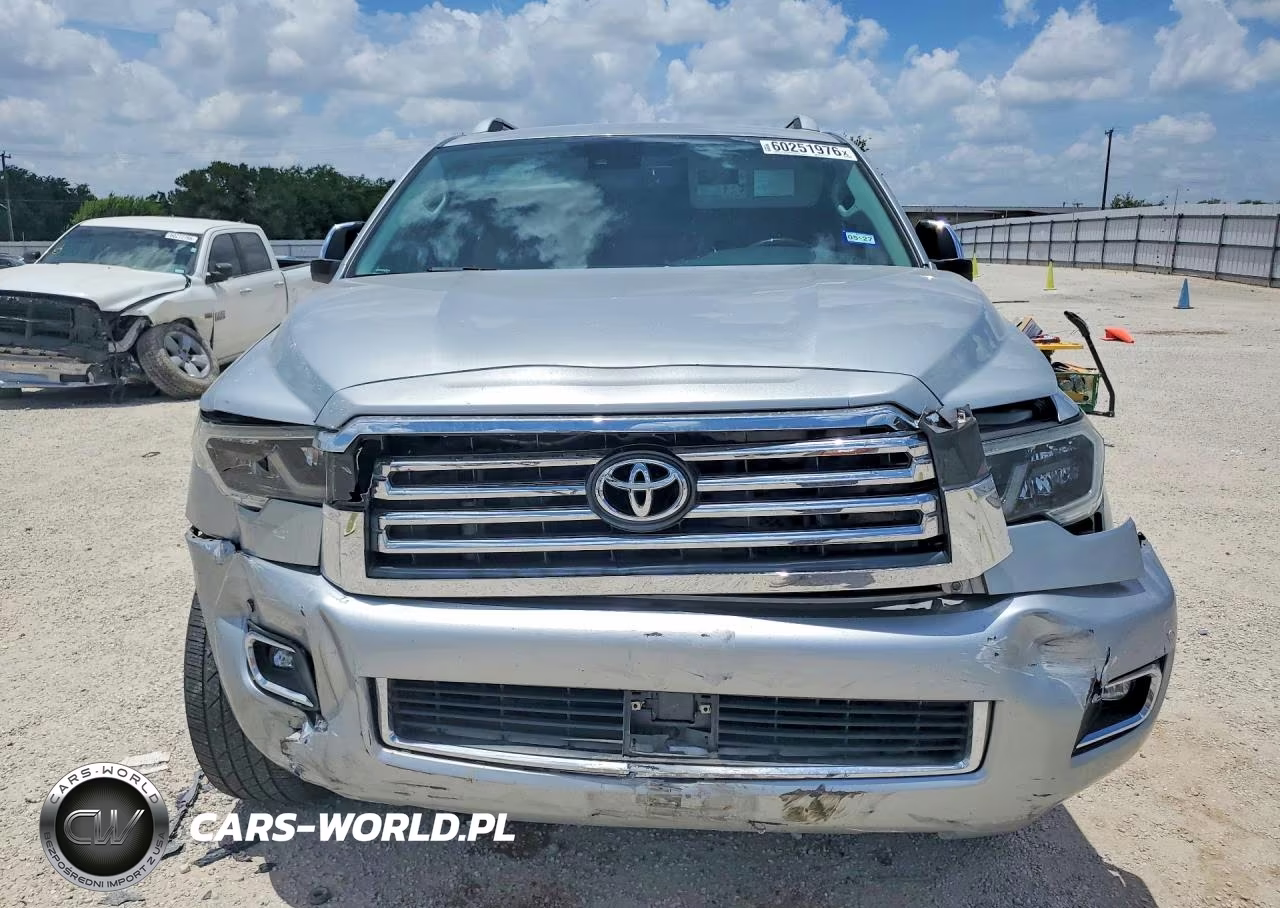 2020 Toyota Sequoia Platinum VIN:5TDDY5G18LS175135 - 5