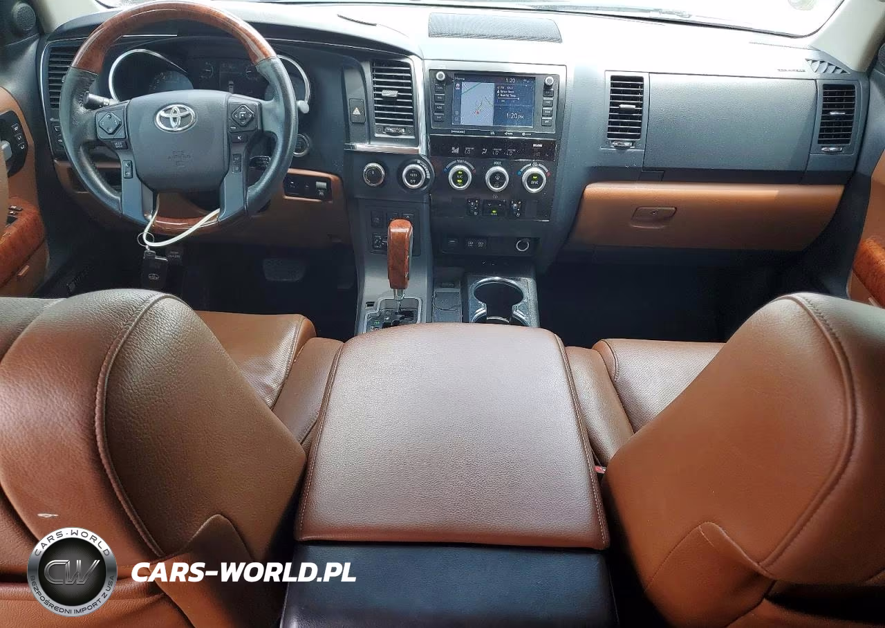 2020 Toyota Sequoia Platinum VIN:5TDDY5G18LS175135 - 8