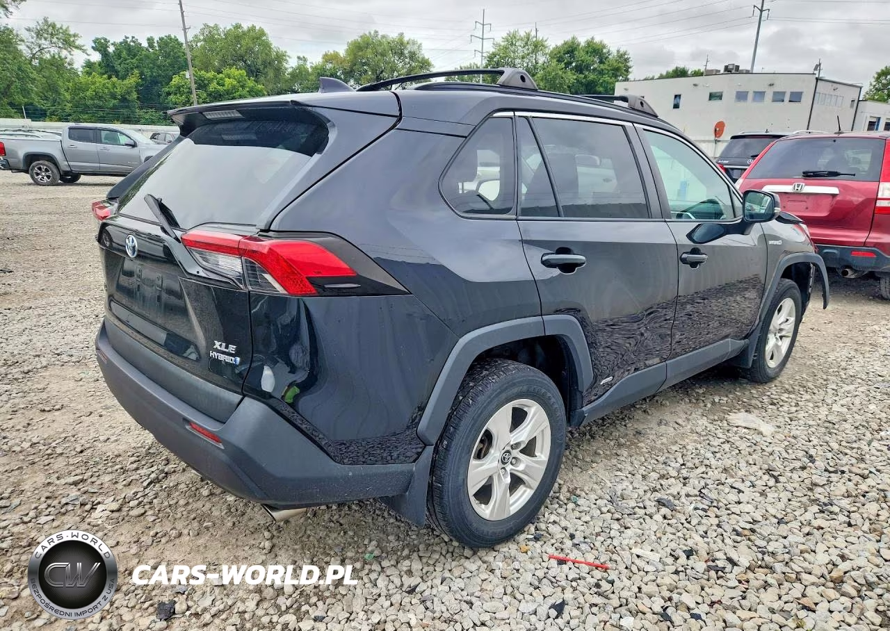 2019 Toyota Rav4 Hybrid Xle VIN:2T3RWRFV8KW013476 - 3