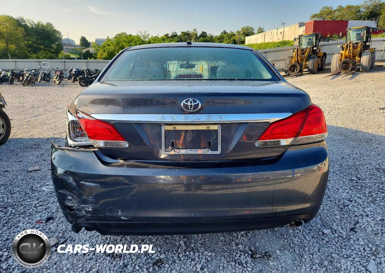 2012 Toyota Avalon Base VIN:4T1BK3DB3CU461475 - 6