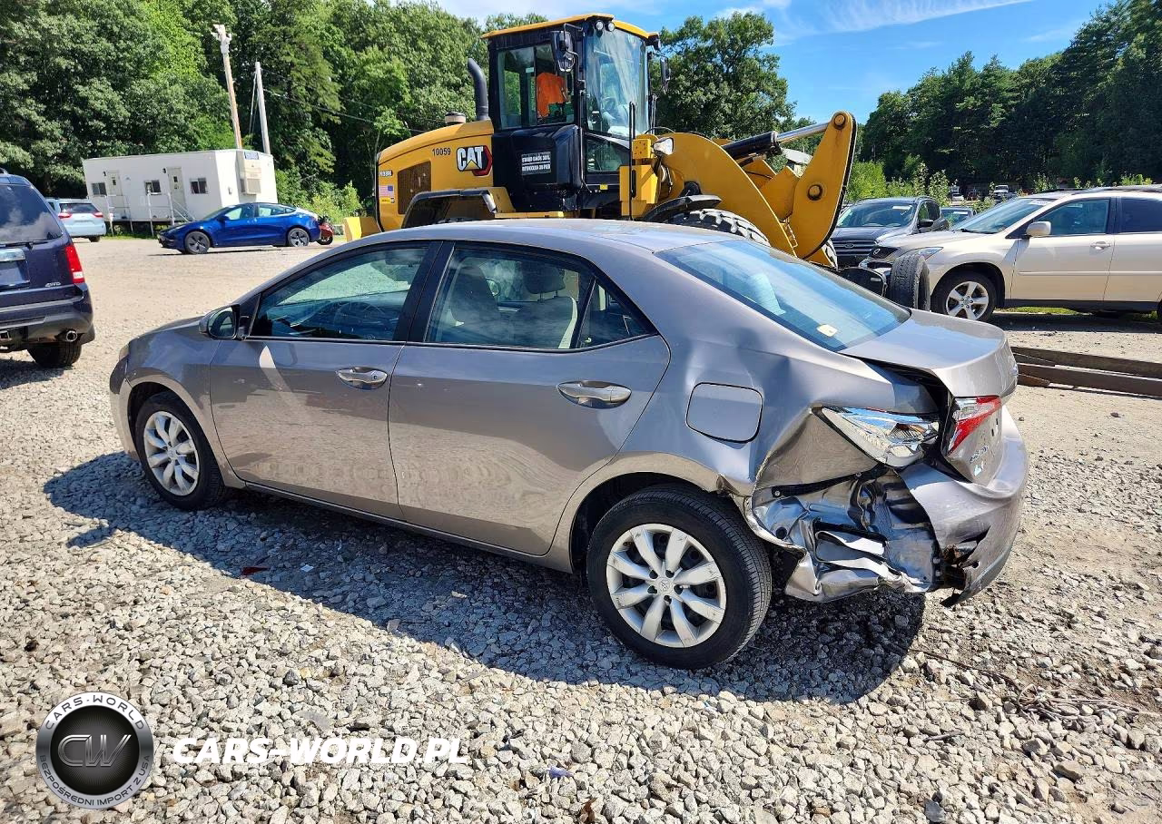 2015 Toyota Corolla Le VIN:2T1BURHE5FC415198 - 2