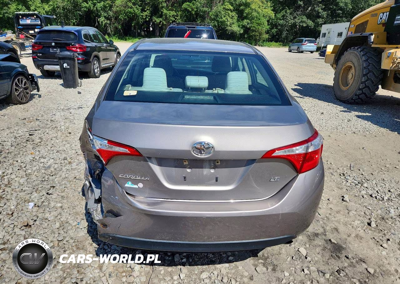 2015 Toyota Corolla Le VIN:2T1BURHE5FC415198 - 6
