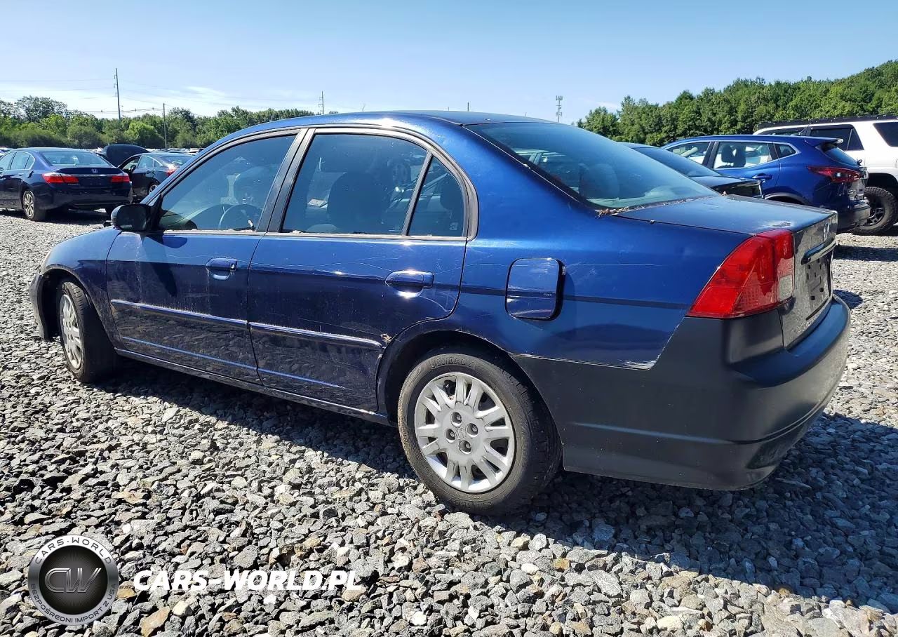 2005 Honda Civic Lx VIN:2HGES16545H603398 - 2