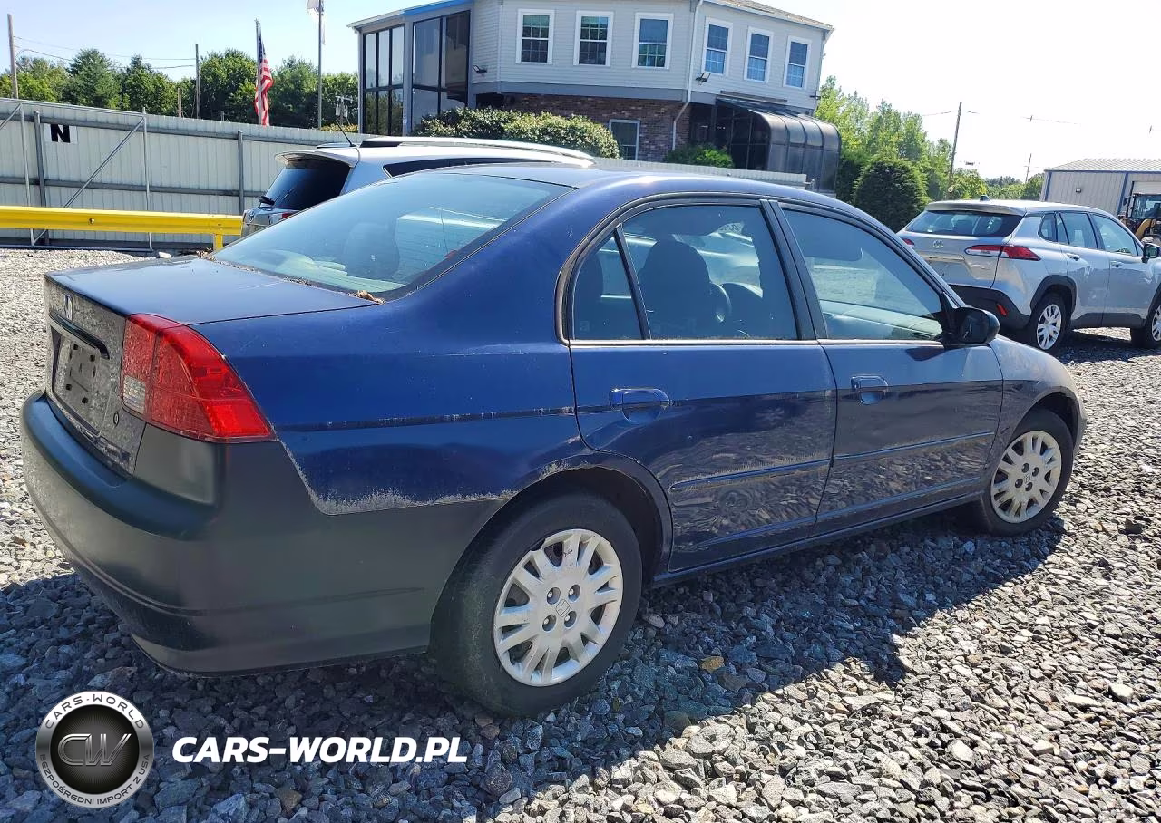 2005 Honda Civic Lx VIN:2HGES16545H603398 - 3