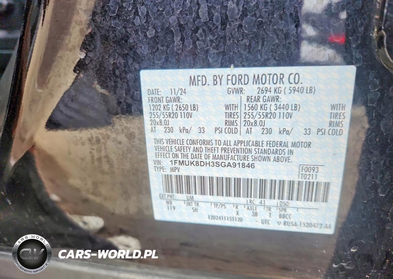 2025 Ford Explorer Active VIN:1FMUK8DH3SGA91846 - 13