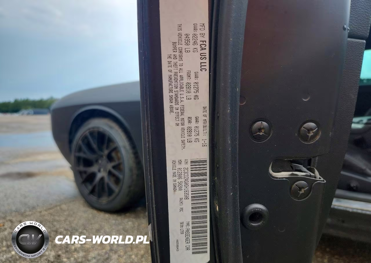2016 Dodge Challenger Sxt VIN:2C3CDZAG0GH183508 - 12