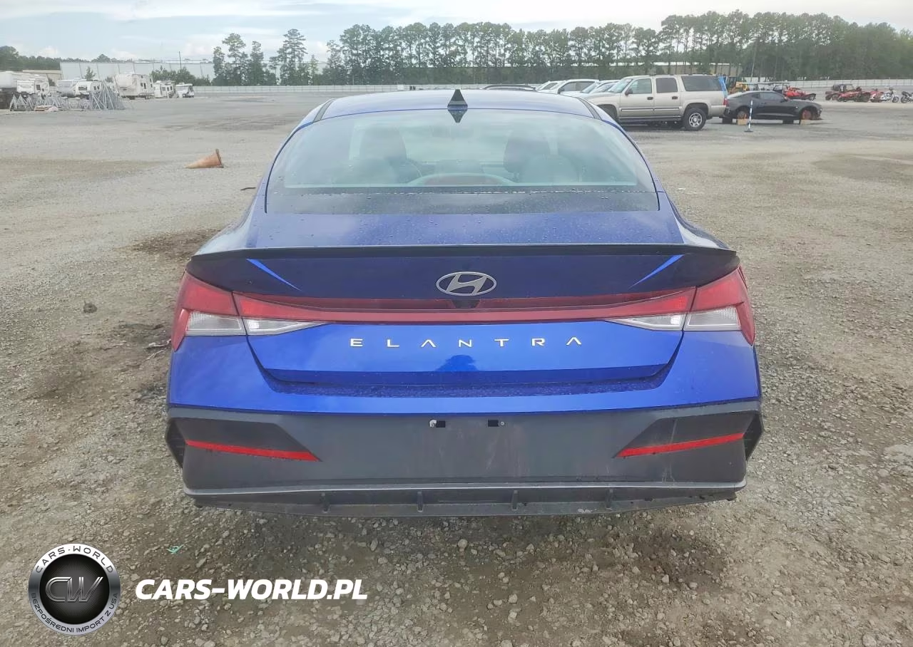 2025 Hyundai Elantra Sel Sport VIN:KMHLM4DG3SU020590 - 6