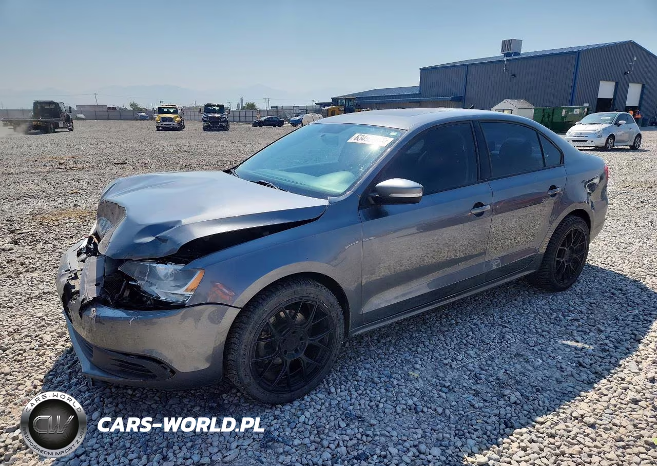 2012 Volkswagen Jetta Tdi VIN:3VW3L7AJXCM411232 - 1