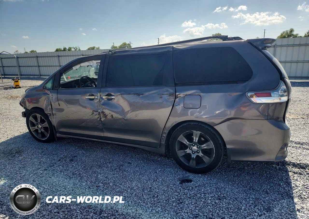 2016 Toyota Sienna Se VIN:5TDXK3DC3GS732080 - 2