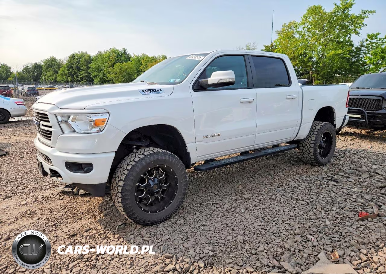2021 Ram 1500 Big Horn-Lone Star VIN:1C6SRFFT5MN552256 - 1