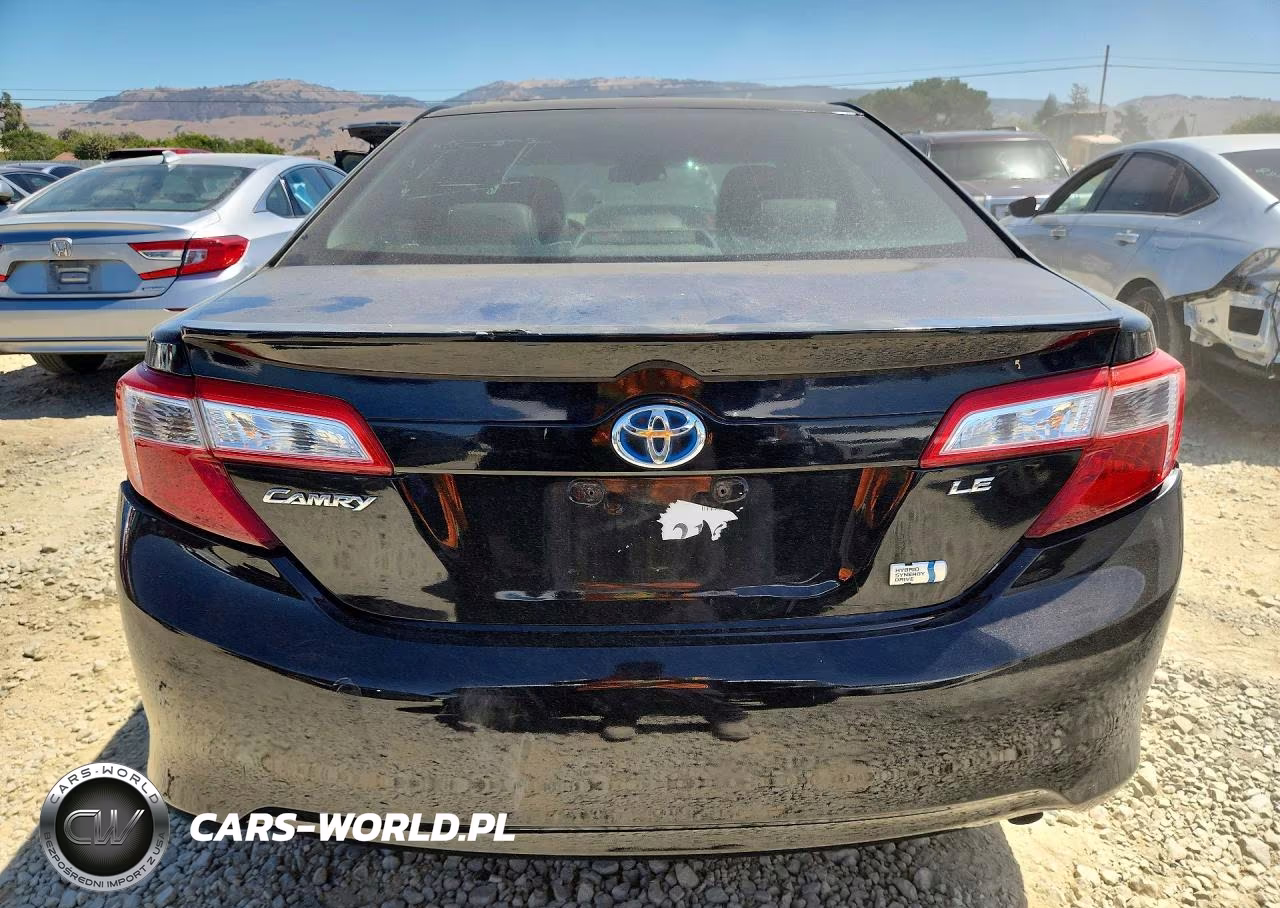 2012 Toyota Camry Hybrid Le VIN:4T1BD1FK7CU028155 - 6