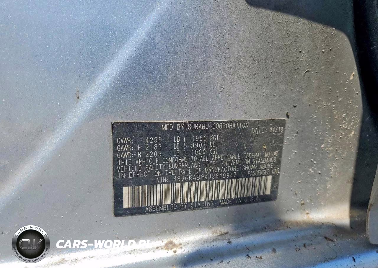2018 Subaru Impreza Premium VIN:4S3GKAB6XJ3619947 - 12