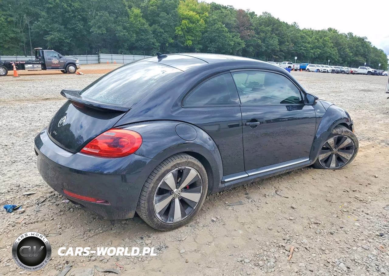 2014 Volkswagen Beetle Turbo VIN:3VWVT7ATXEM609841 - 3