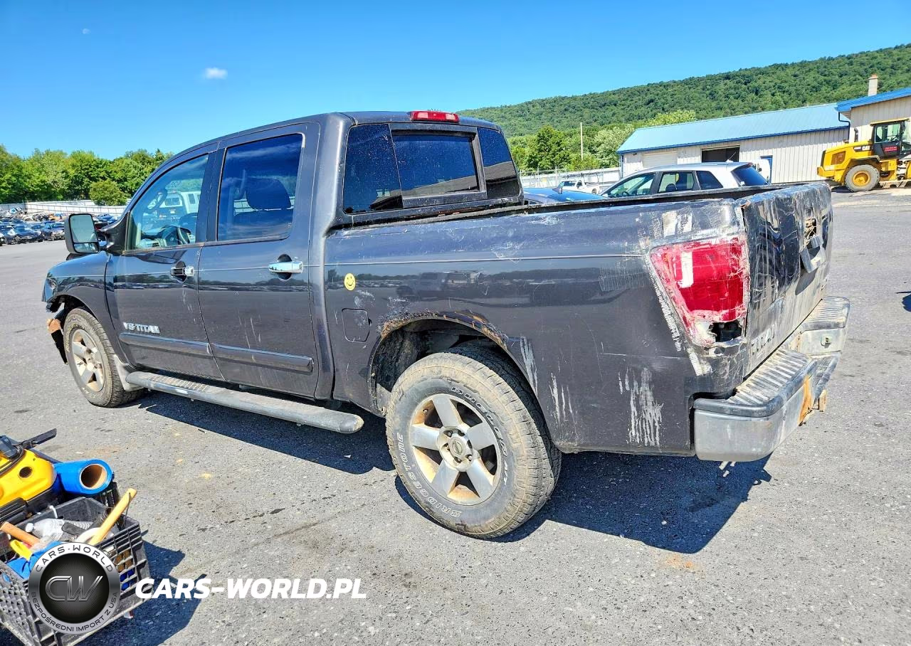 2006 Nissan Titan Xe Ffv VIN:1N6BA07B86N554005 - 2