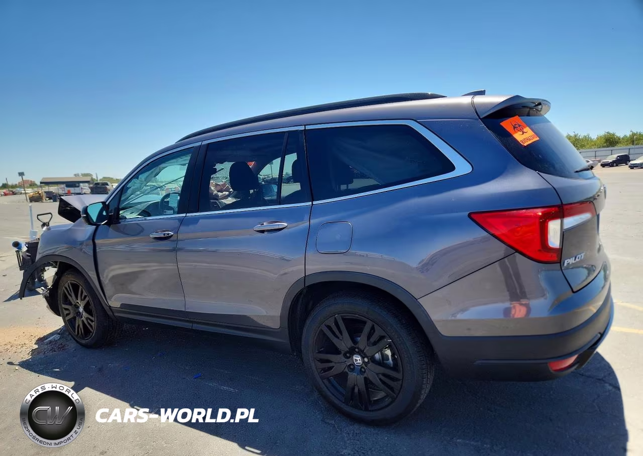 2021 Honda Pilot Se VIN:5FNYF5H2XMB027041 - 2