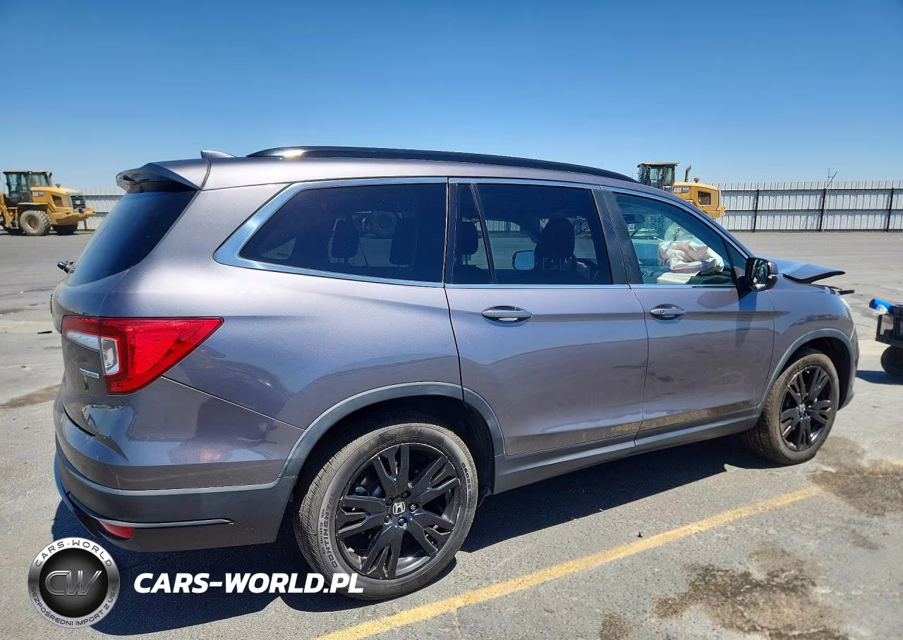 2021 Honda Pilot Se VIN:5FNYF5H2XMB027041 - 3