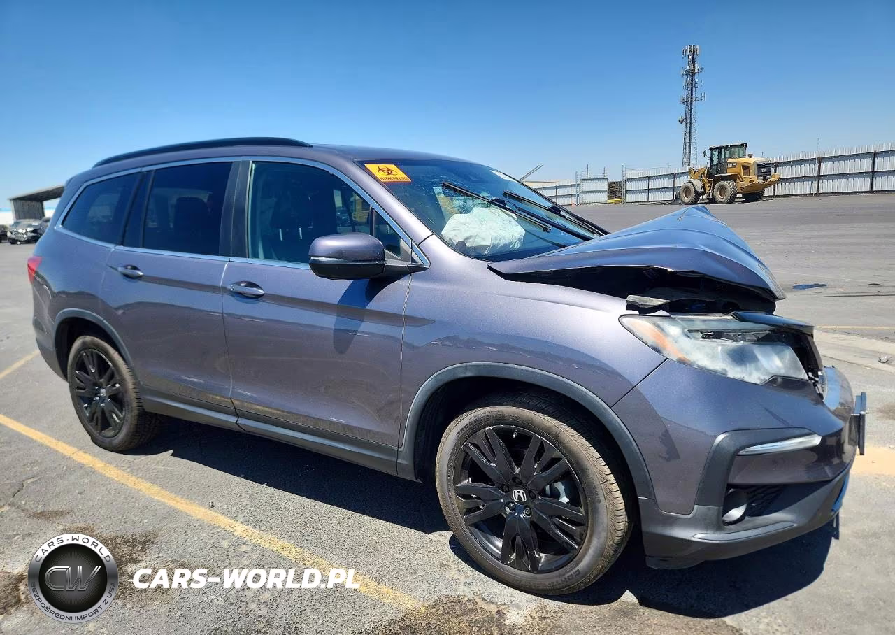 2021 Honda Pilot Se VIN:5FNYF5H2XMB027041 - 4