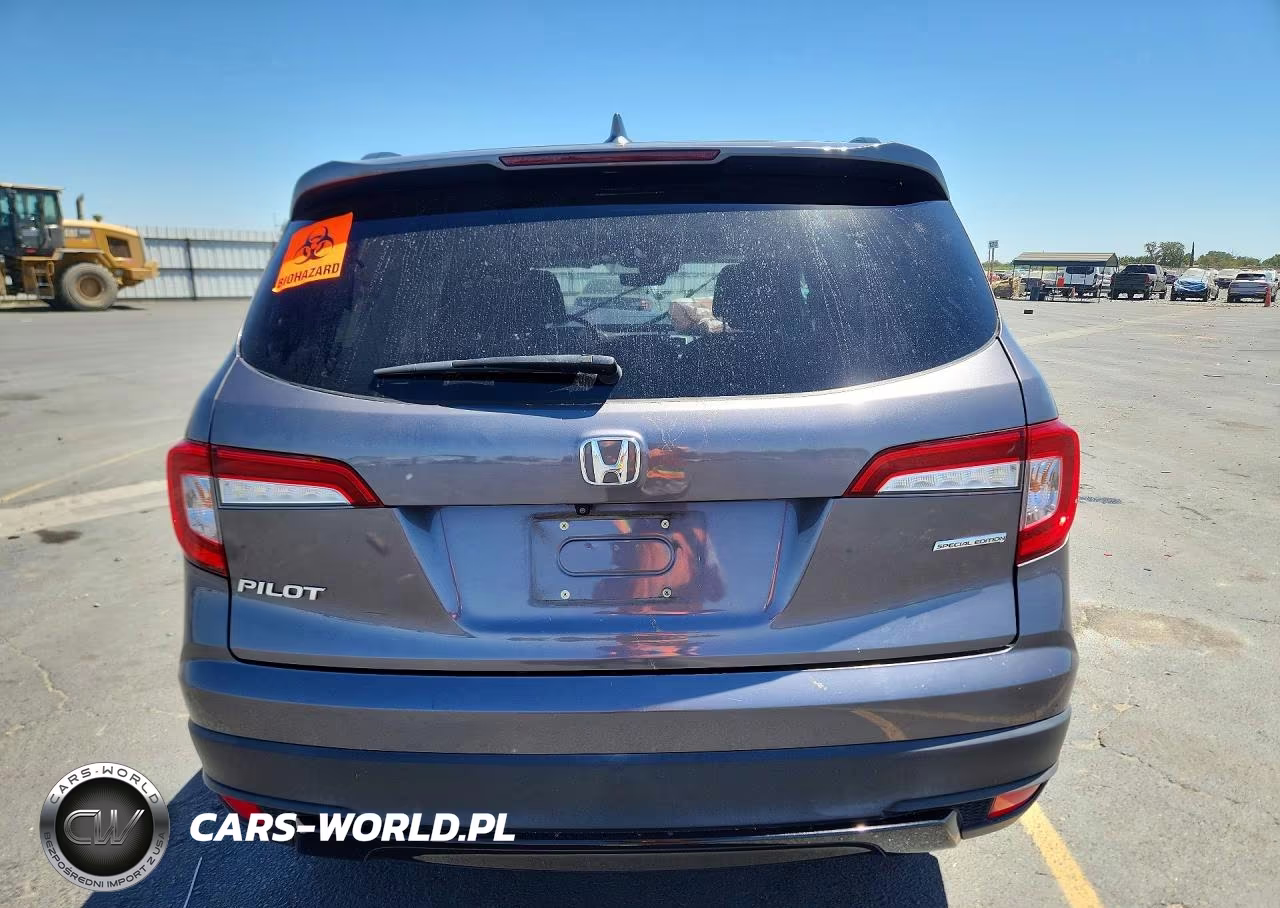 2021 Honda Pilot Se VIN:5FNYF5H2XMB027041 - 6