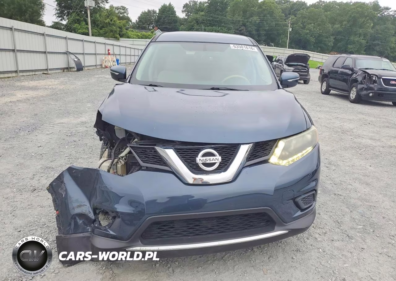 2015 Nissan Rogue S VIN:5N1AT2ML7FC917788 - 5