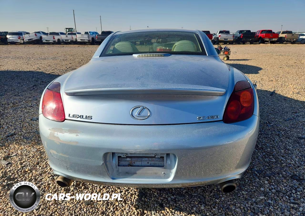 2004 Lexus Sc 430 VIN:JTHFN48Y340050862 - 6