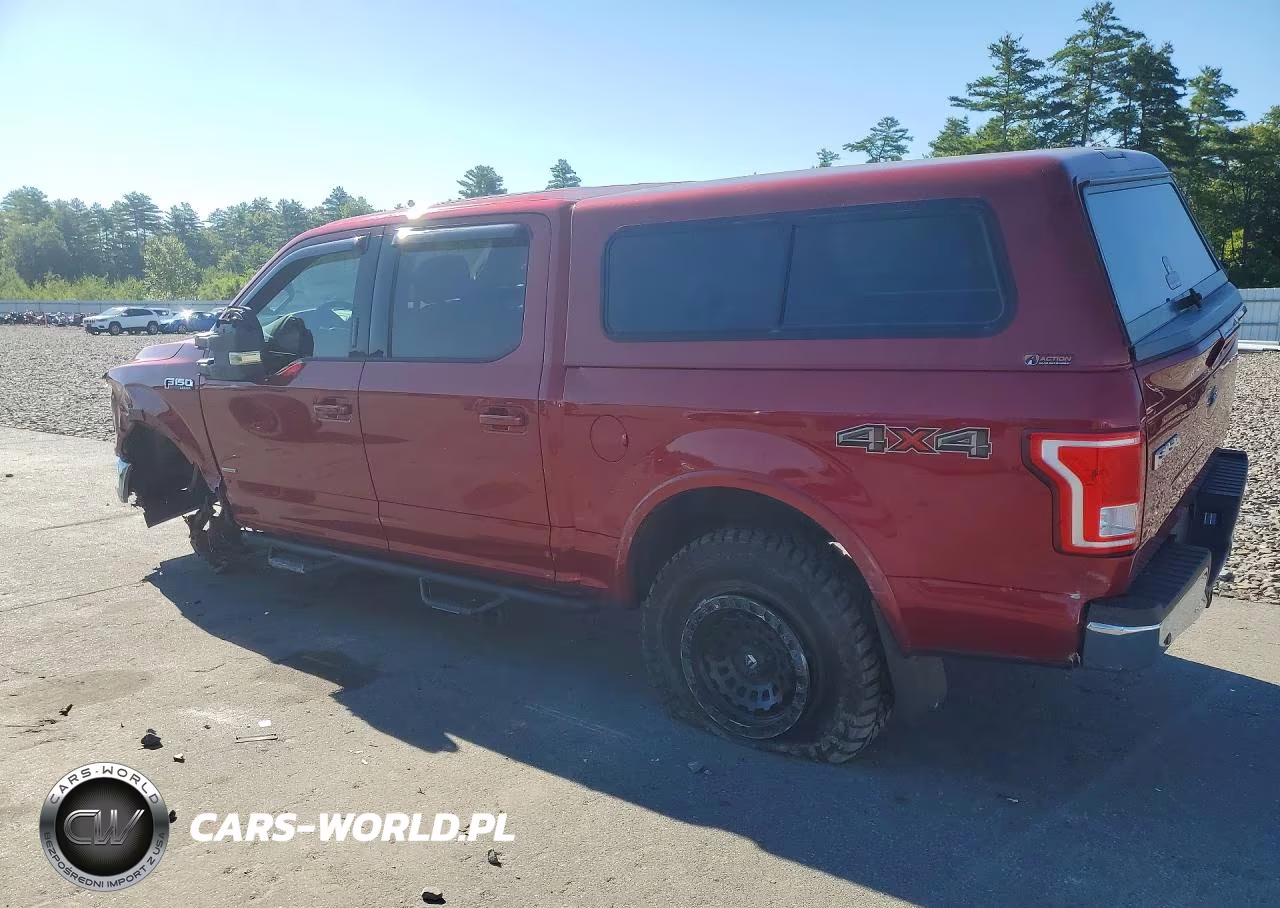 2017 Ford F150 Supercrew VIN:1FTEW1EP4HFB00885 - 2