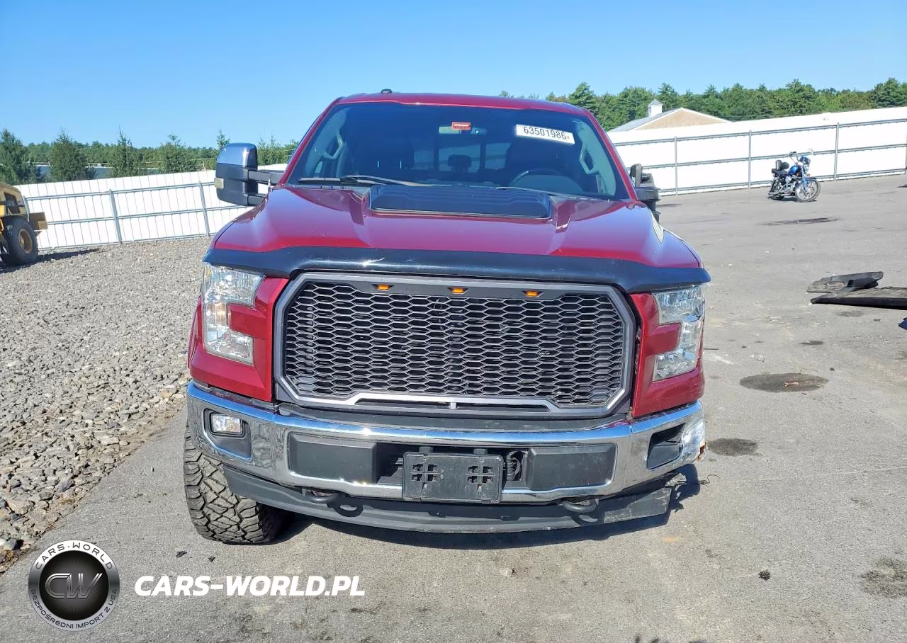 2017 Ford F150 Supercrew VIN:1FTEW1EP4HFB00885 - 5