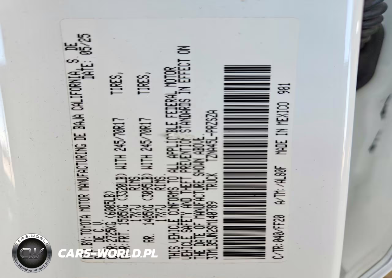 2025 Toyota Tacoma Sr5 VIN:3TMLB5JN2SM140789 - 12