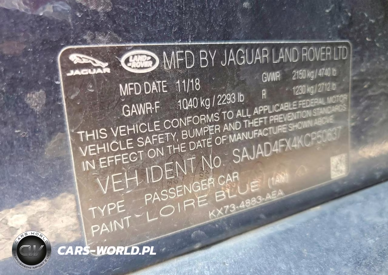 2019 Jaguar Xe Premium VIN:SAJAD4FX4KCP50637 - 13
