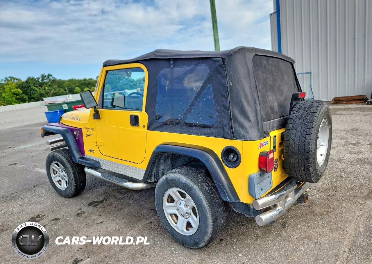 2001 Jeep Wrangler - Tj Sport VIN:1J4FA49S51P361665 - 2