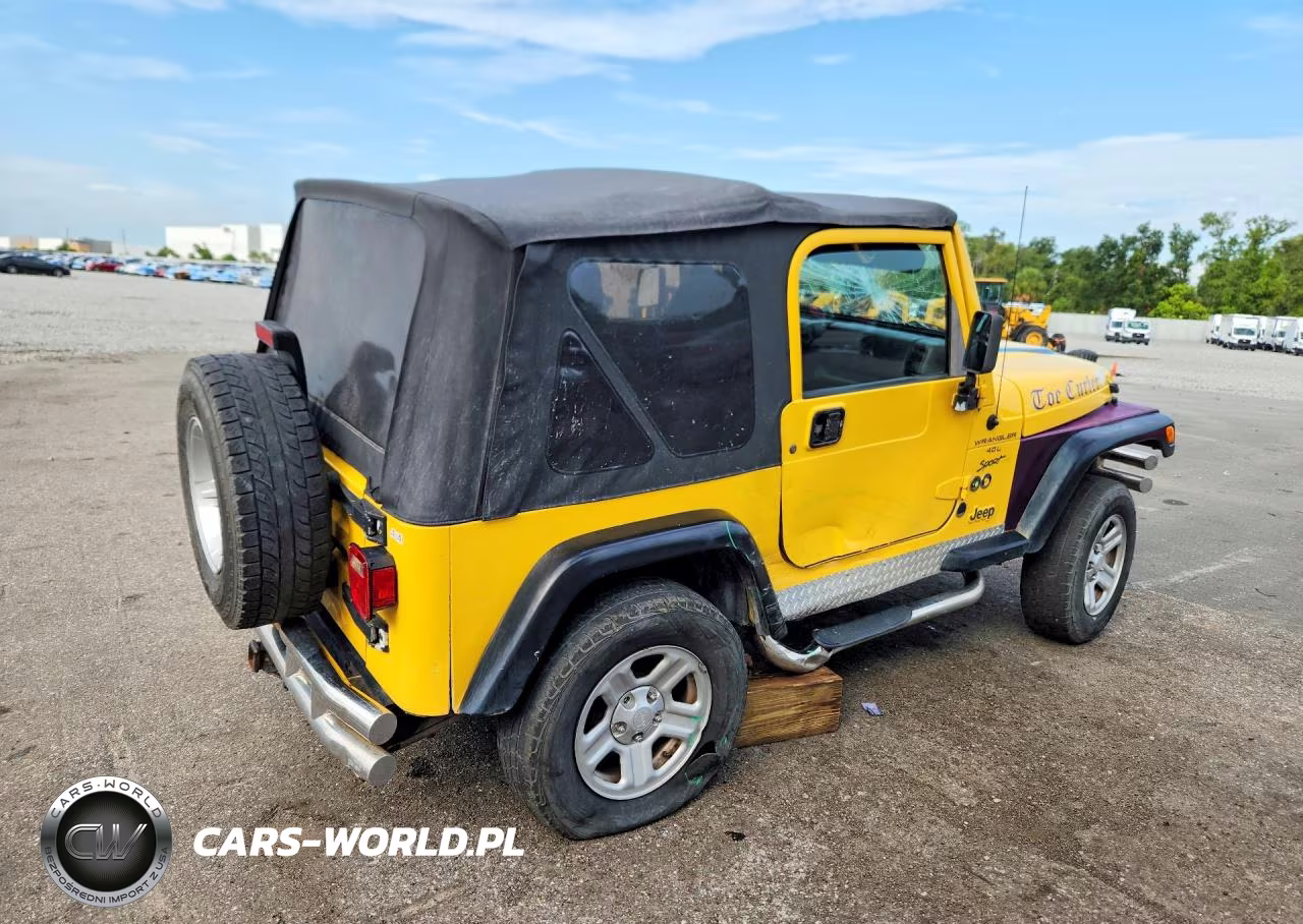 2001 Jeep Wrangler - Tj Sport VIN:1J4FA49S51P361665 - 3