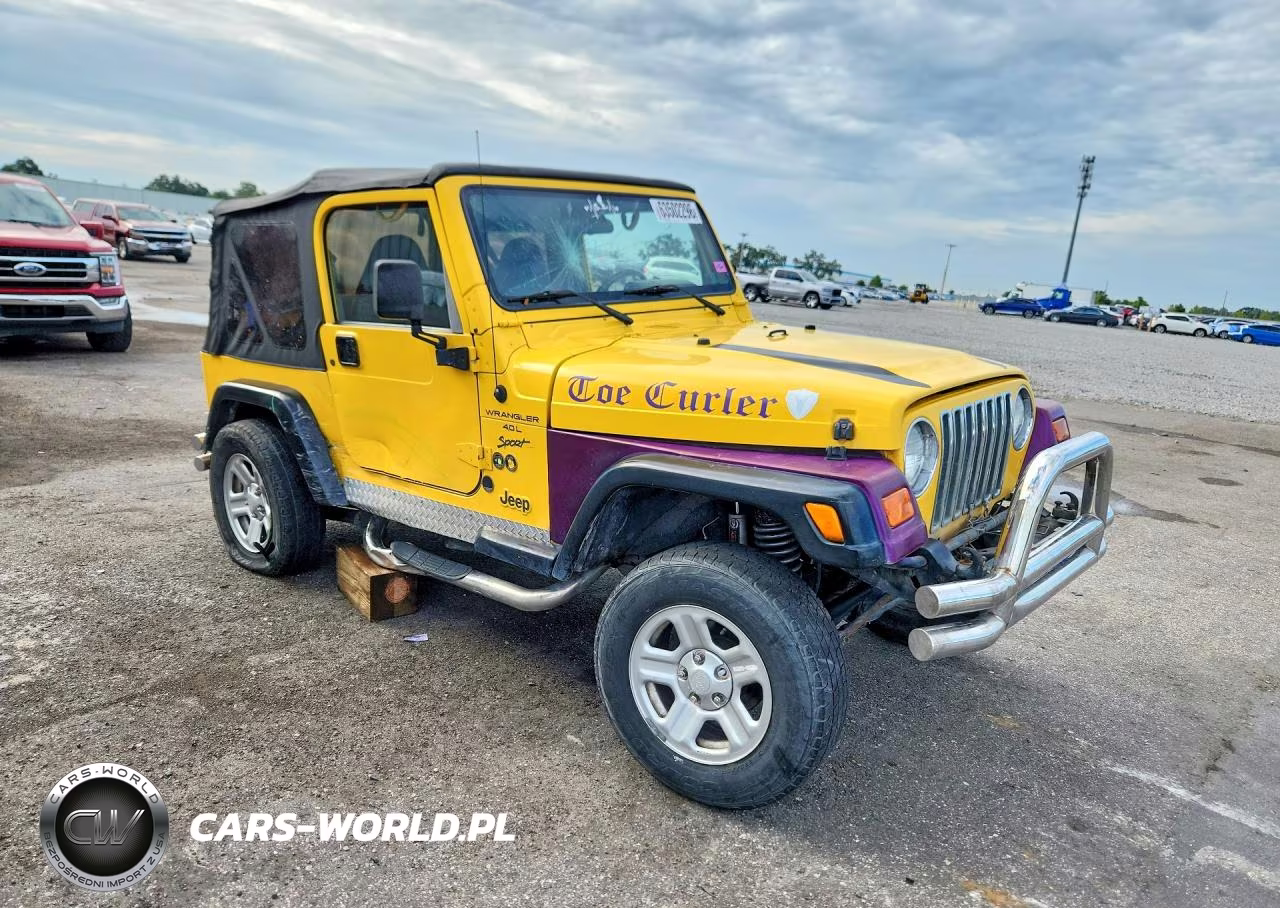 2001 Jeep Wrangler - Tj Sport VIN:1J4FA49S51P361665 - 4