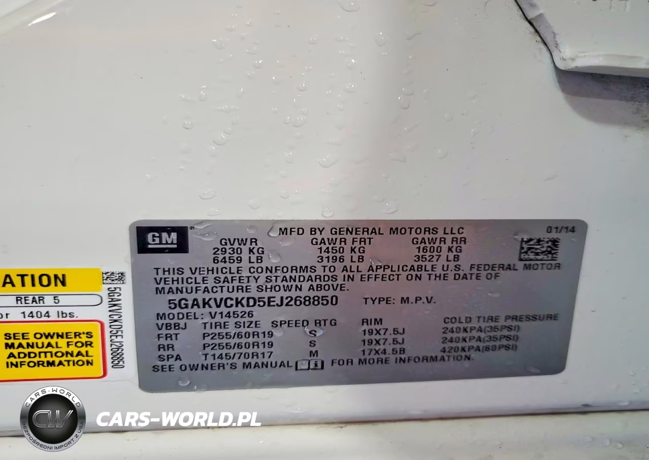 2014 Buick Enclave VIN:5GAKVCKD5EJ268850 - 13