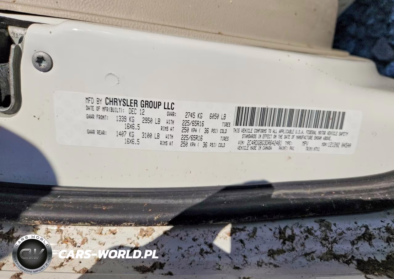 2013 Dodge Grand Caravan Se VIN:2C4RDGBG3DR642481 - 13