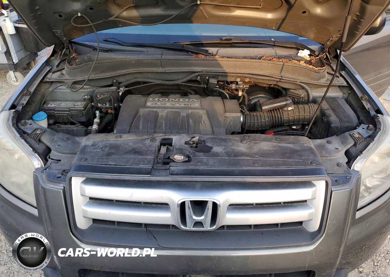 2007 Honda Pilot Lx VIN:2HKYF18147H504892 - 12