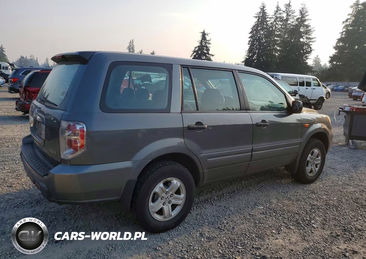 2007 Honda Pilot Lx VIN:2HKYF18147H504892 - 3