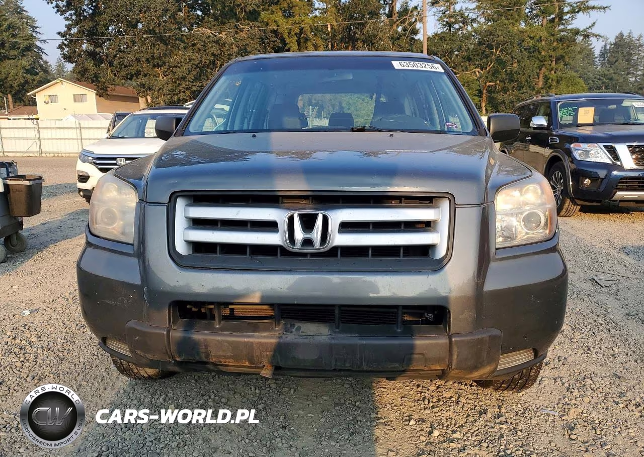 2007 Honda Pilot Lx VIN:2HKYF18147H504892 - 5