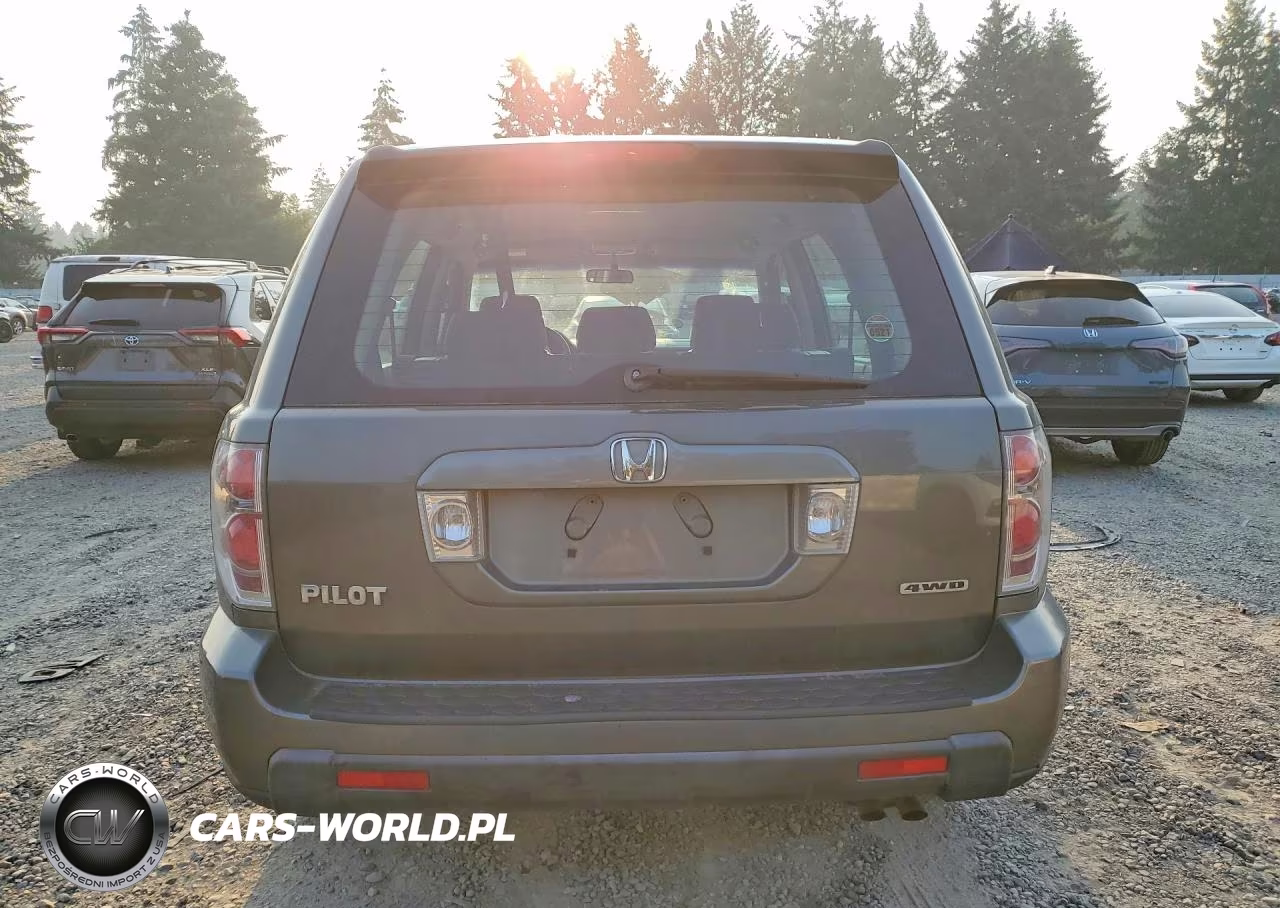 2007 Honda Pilot Lx VIN:2HKYF18147H504892 - 6