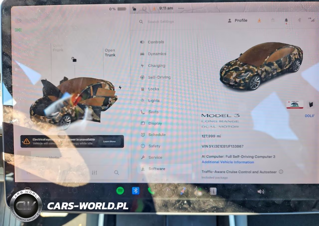 2018 Tesla Model 3 VIN:5YJ3E1EB1JF133867 - 9
