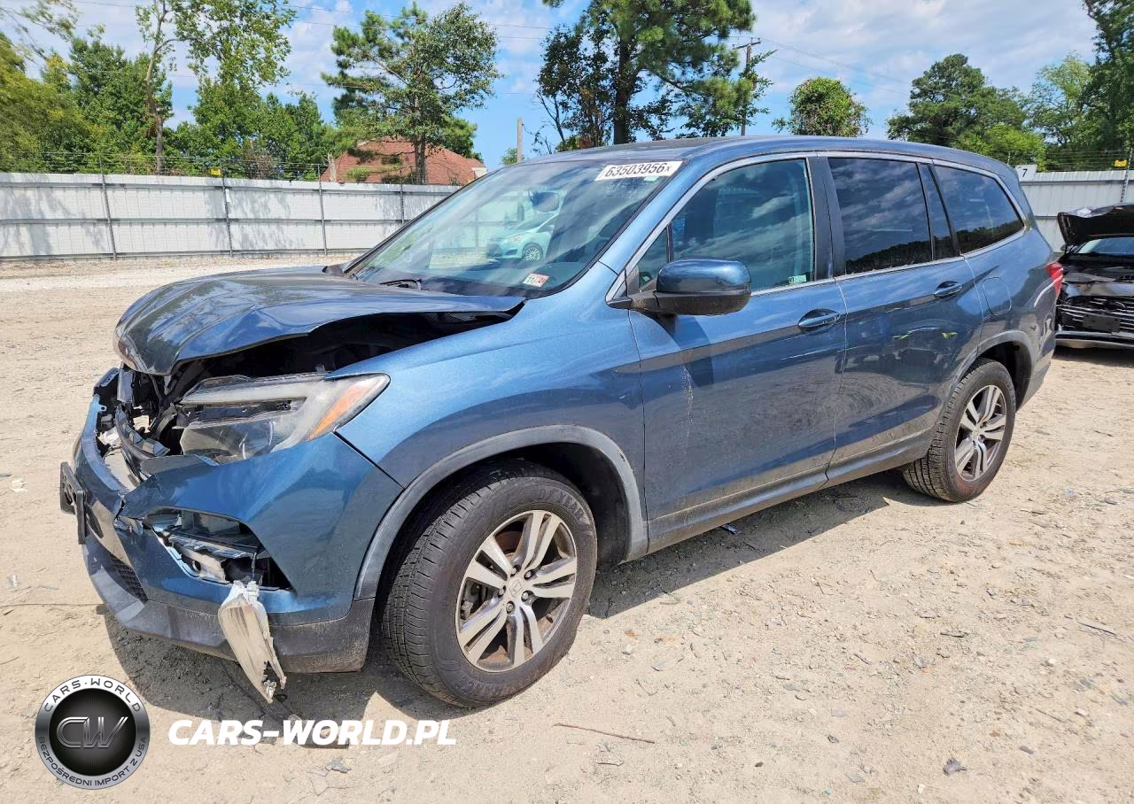 2018 Honda Pilot Exl VIN:5FNYF5H56JB027950 - 1