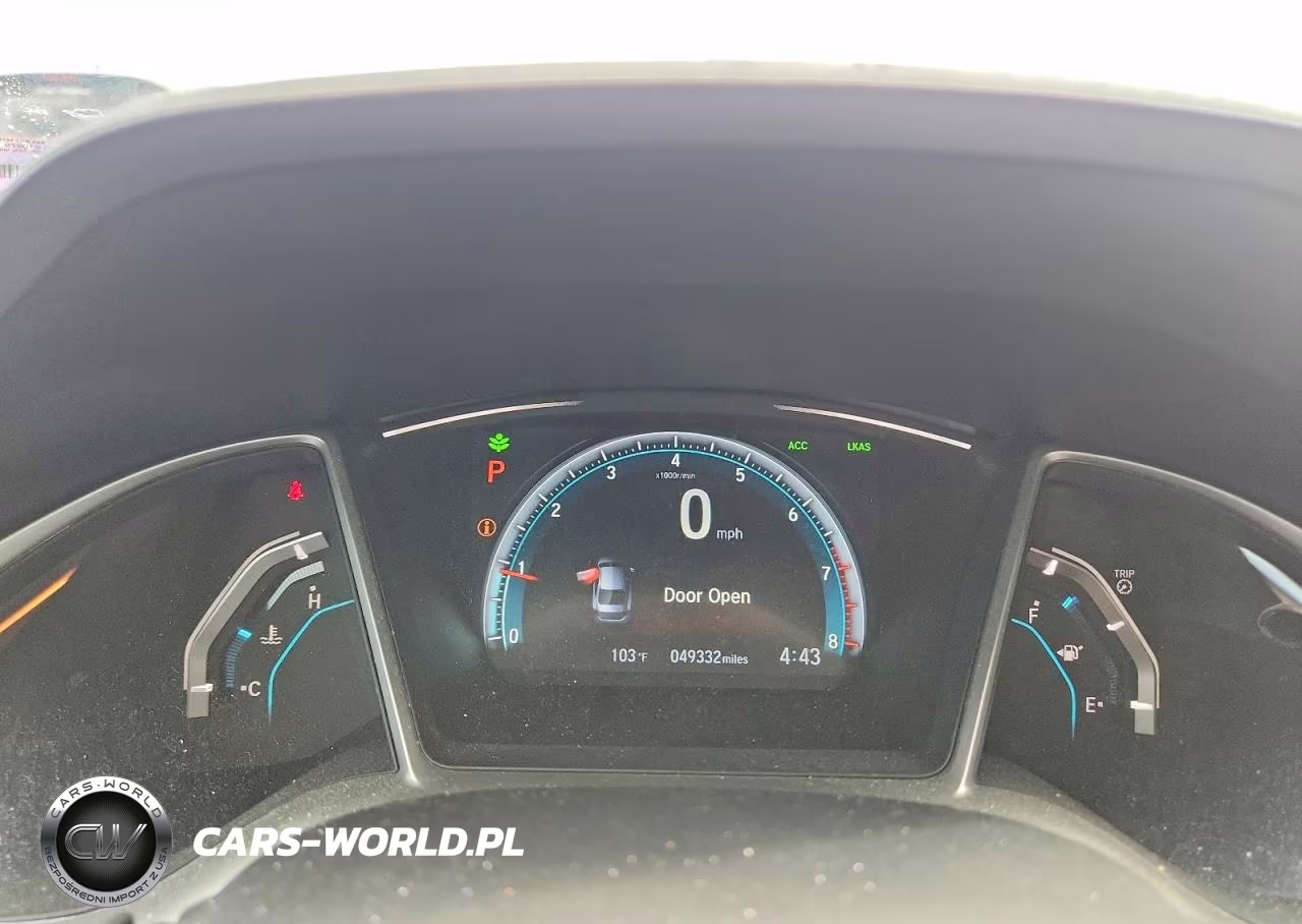 2016 Honda Civic Ex VIN:19XFC2F88GE073595 - 9