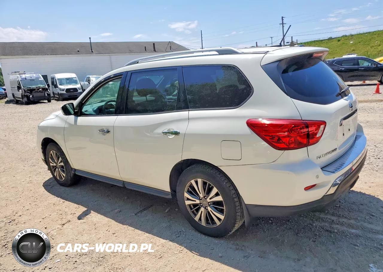 2017 Nissan Pathfinder Sv VIN:5N1DR2MMXHC635121 - 2