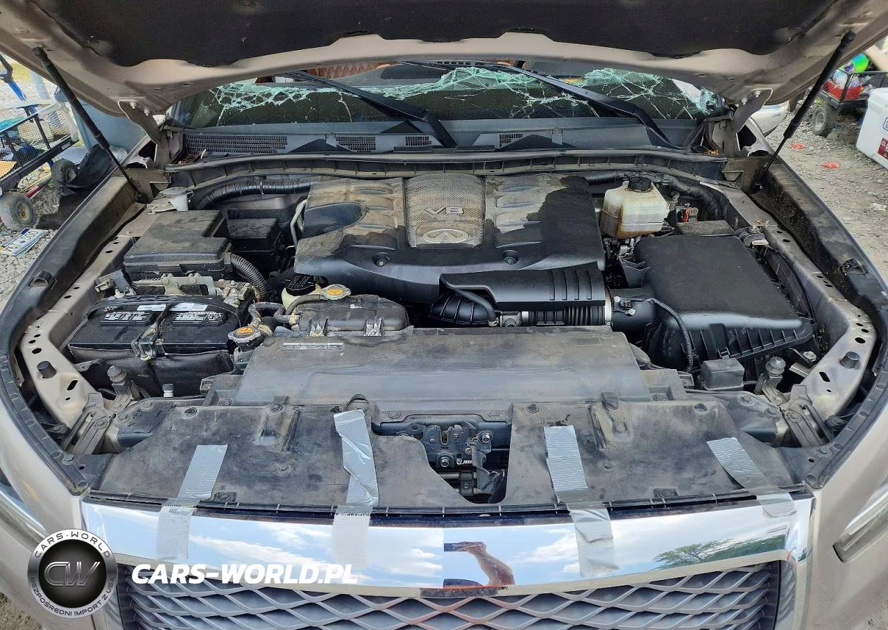 2020 Infiniti Qx80 Luxe VIN:JN8AZ2NF3L9700425 - 12