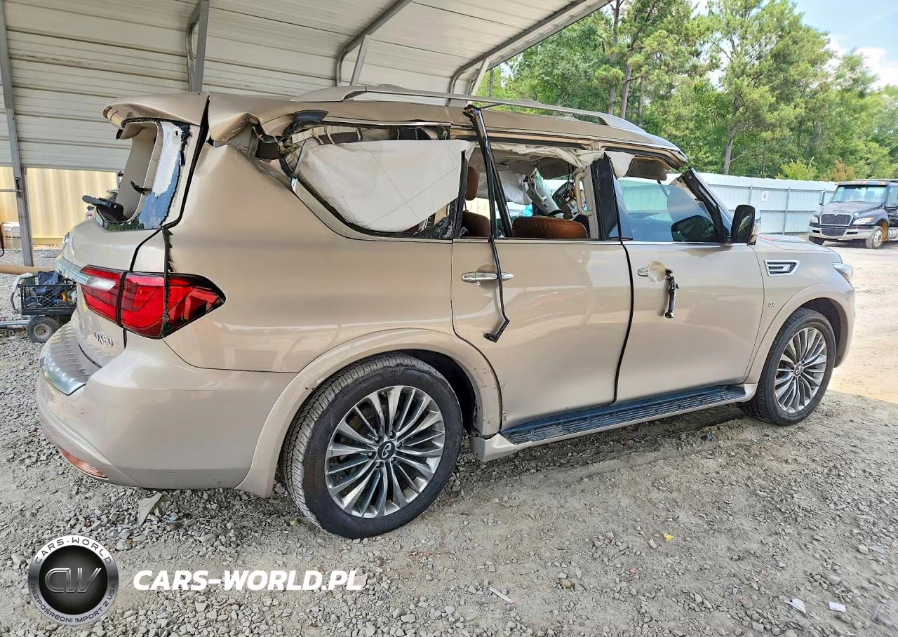 2020 Infiniti Qx80 Luxe VIN:JN8AZ2NF3L9700425 - 3