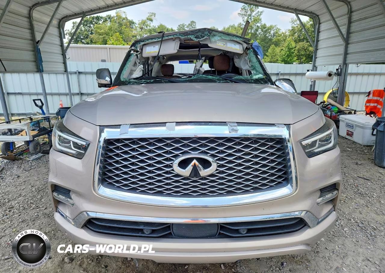 2020 Infiniti Qx80 Luxe VIN:JN8AZ2NF3L9700425 - 5